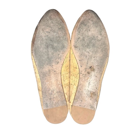 Veronica Beard | Griffin Flat Cork Loafers Sz 8.5 - Picture 6 of 7
